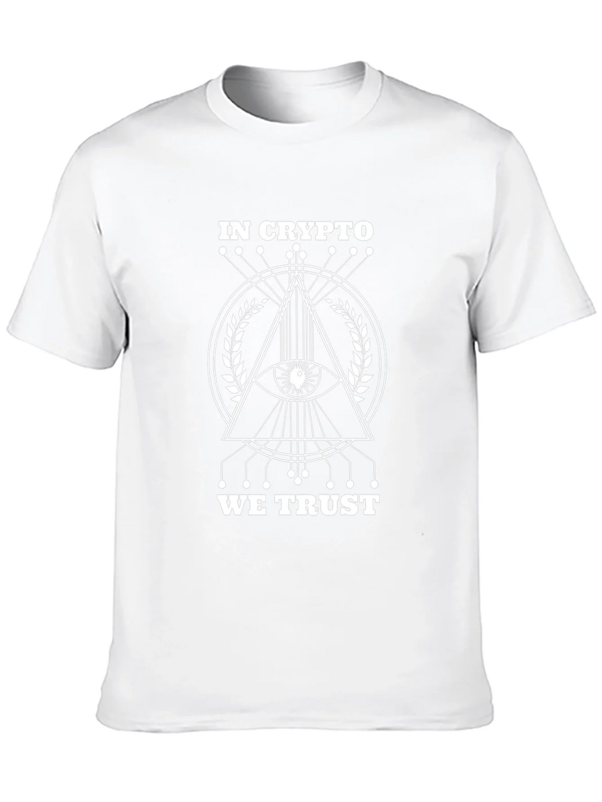 In Crypto We Trust Graphic Tee - Black