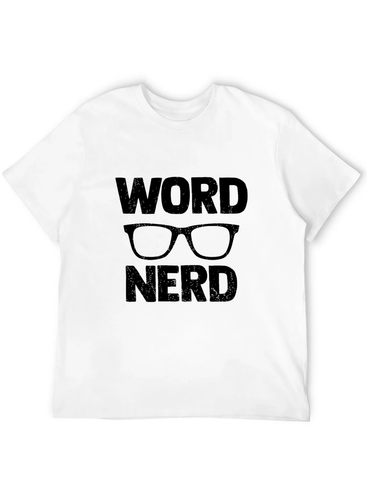 Word Nerd Graphic T-Shirt - Black