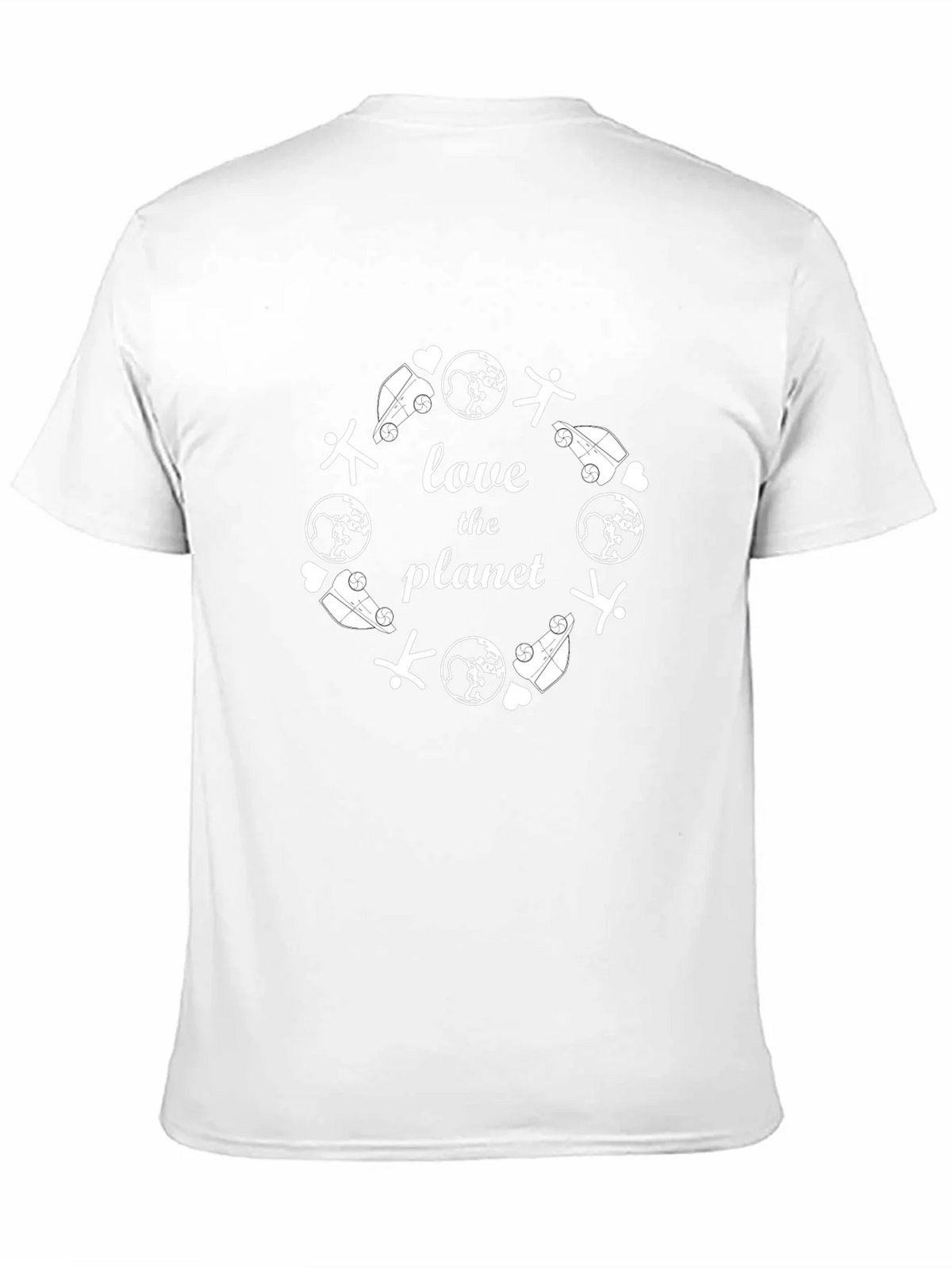 Love The Planet Graphic Tee - Eco Friendly Shirt