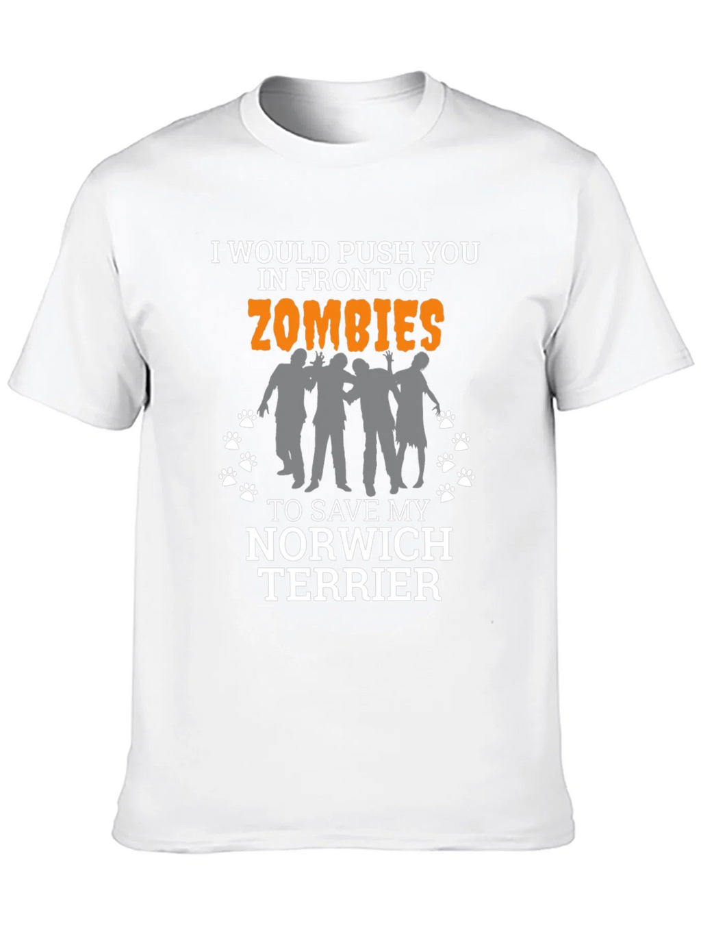 Zombie Norwich Terrier T-Shirt