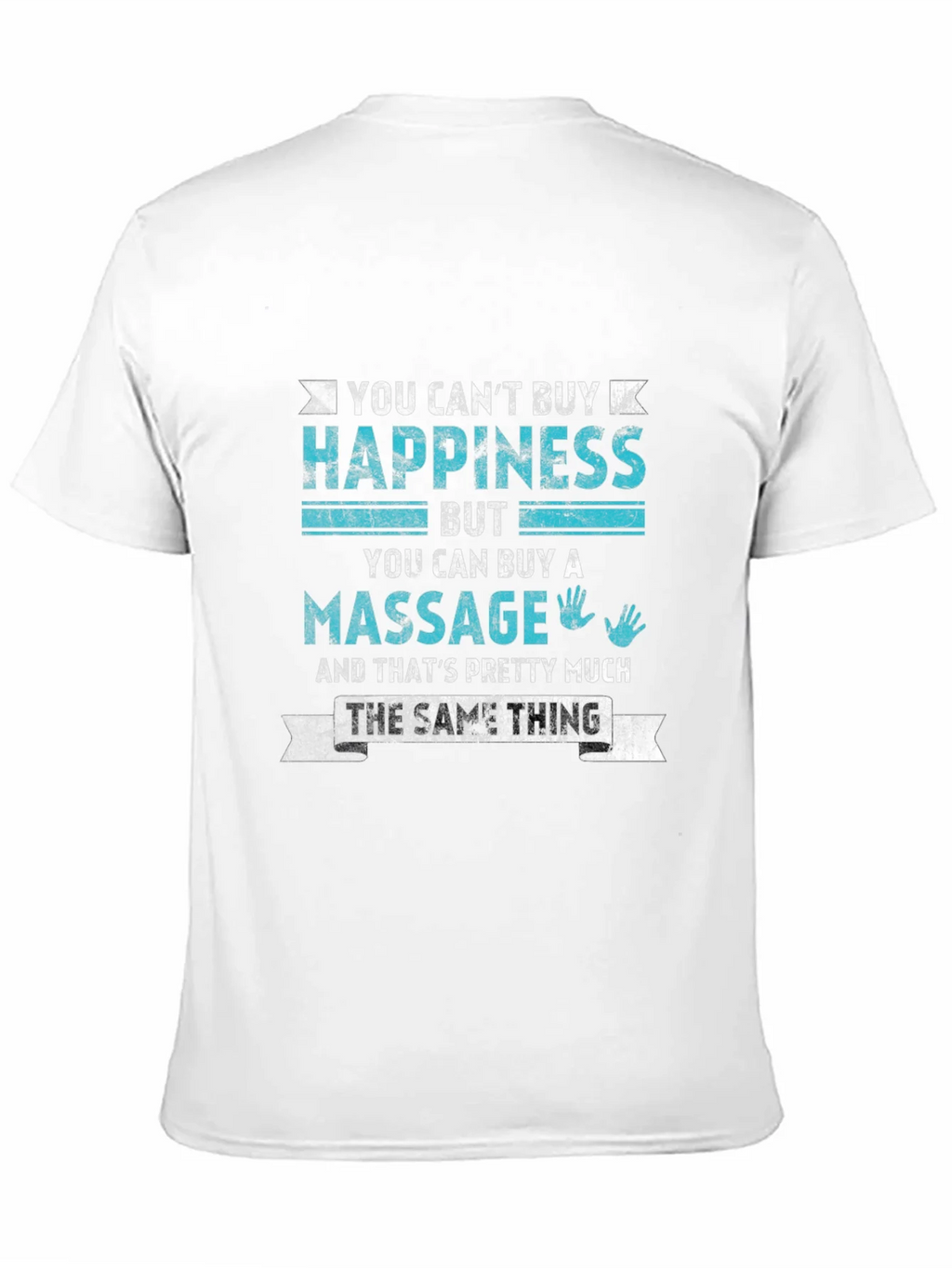 Massage Lover T-Shirt - Happiness is a Massage