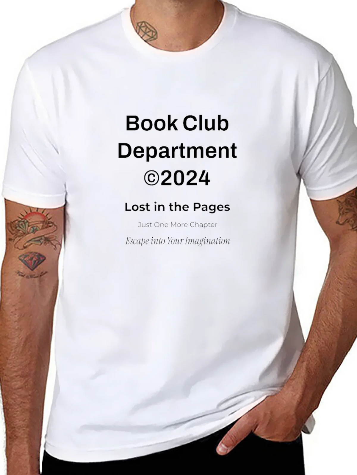 Book Club Department T-Shirt - Lost in the Pages