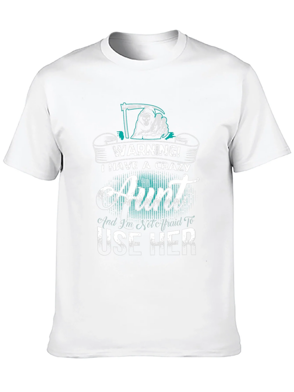 Crazy Aunt Warning Graphic Tee - Unisex