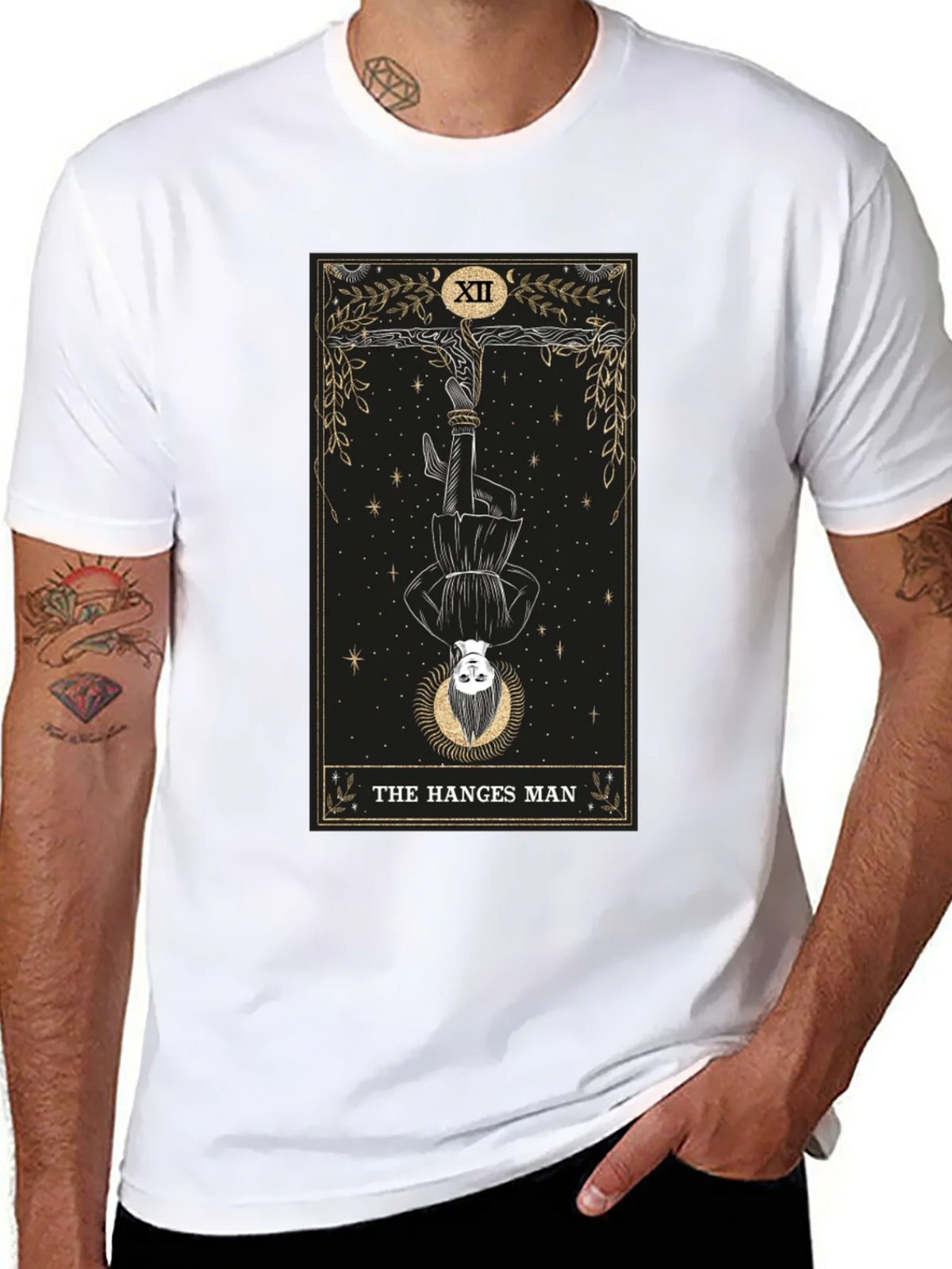 The Hanged Man Tarot Card T-Shirt
