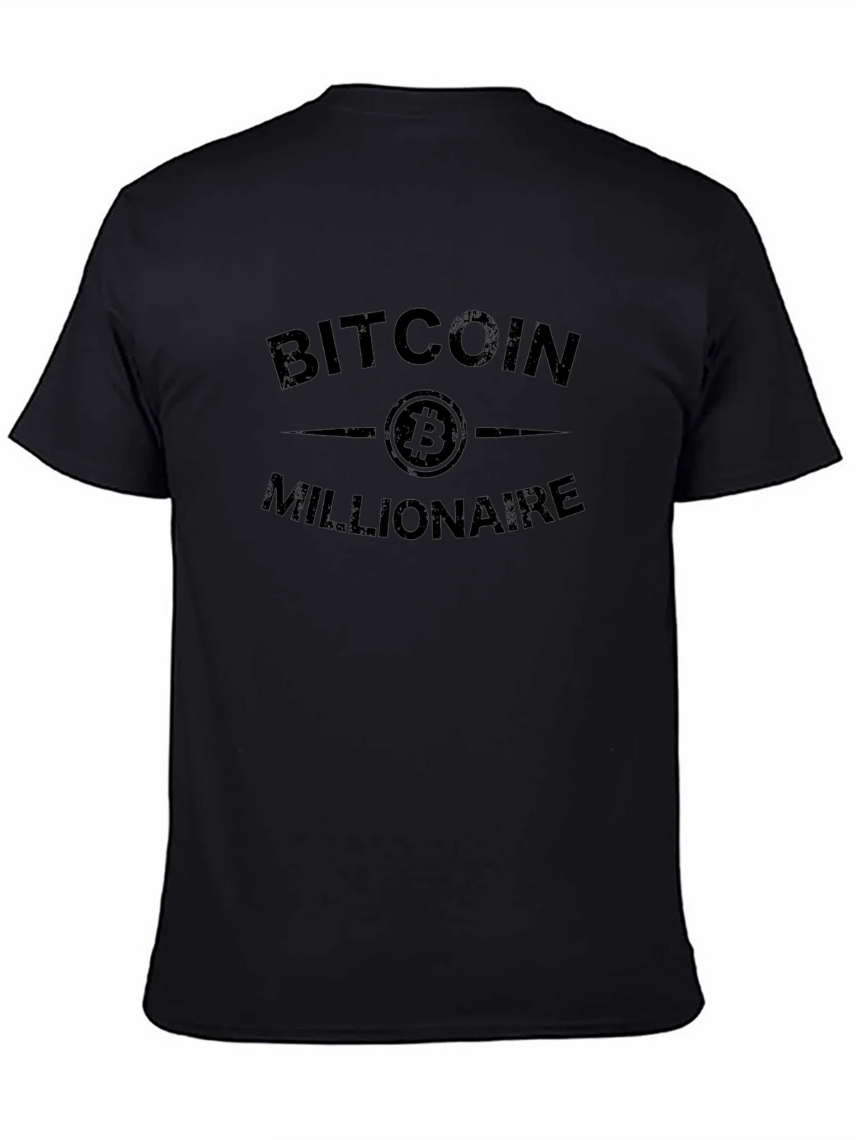 Bitcoin Millionaire Graphic Tee - Crypto Investor Style